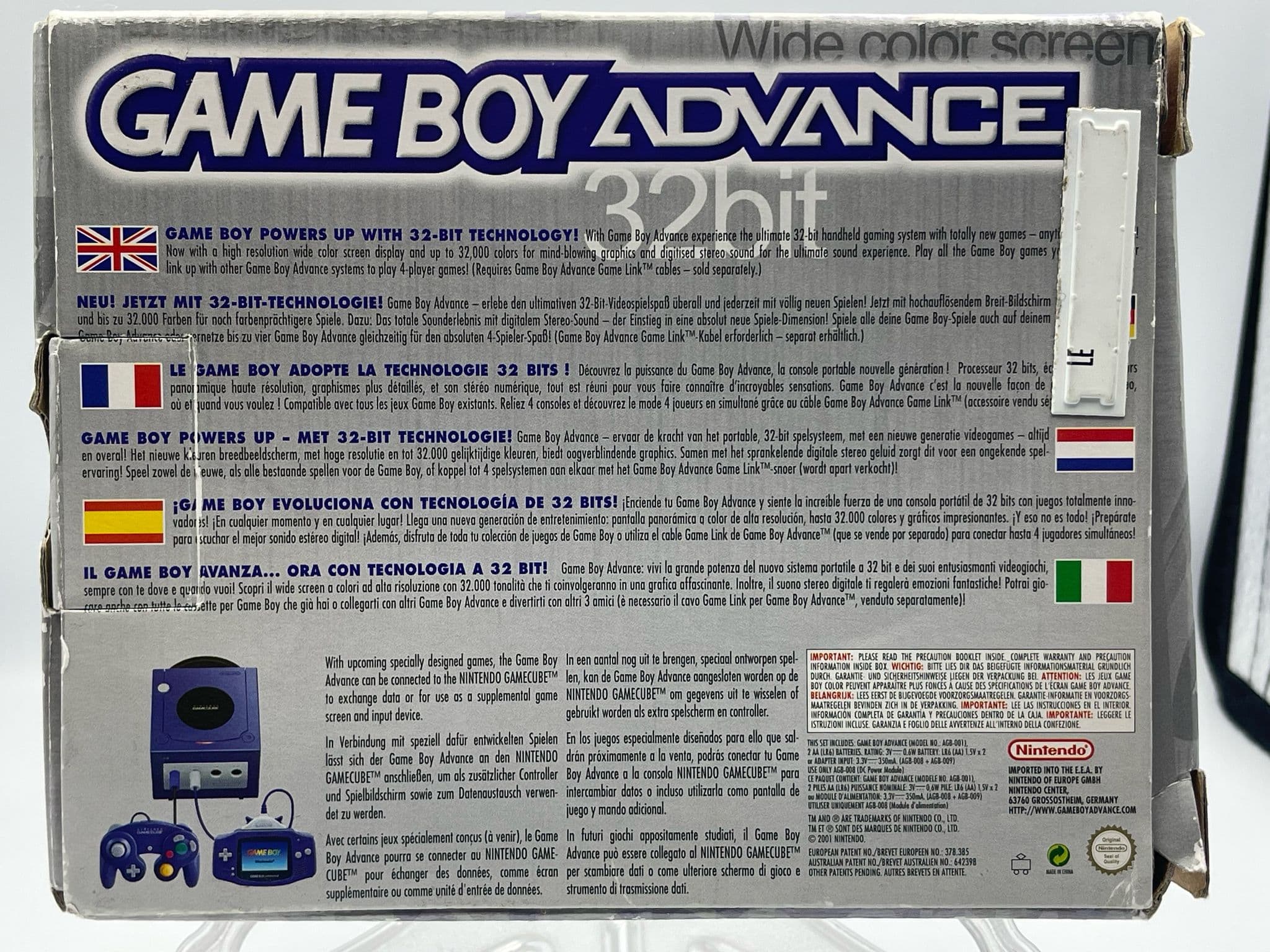 Nintendo White Console GBA